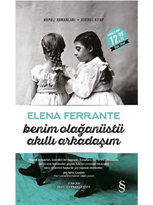 Everest Yayınlarıınları Benim Olağanüstü Akıllı Arkadaşım Midi Boy - Elena Ferrante