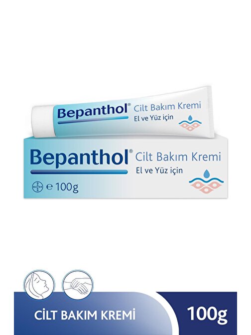 Bepanthol El Ve Yüz Cilt Bakım Kremi 100 gr