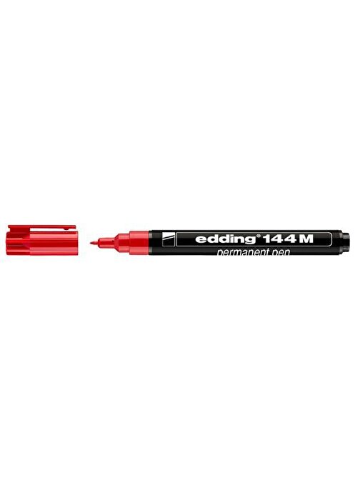 Edding 144M Asetat Kalemi Permanent Kırmızı