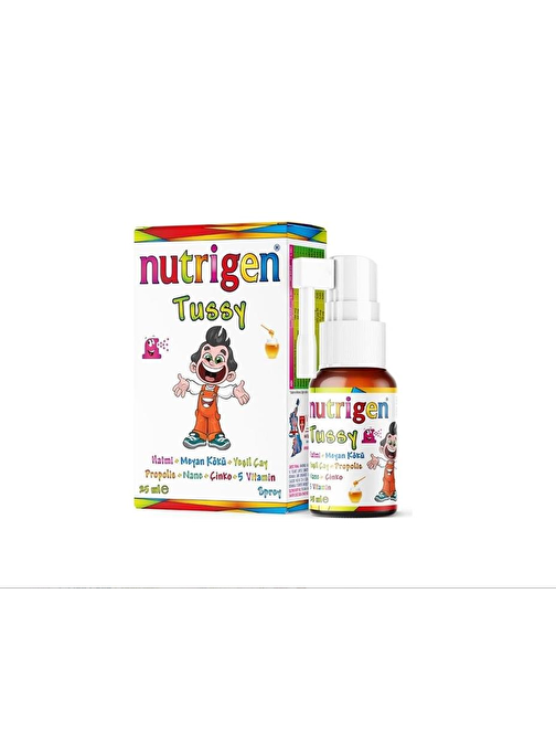 Nutrigen Tussy Ağız Spreyi 25 Ml