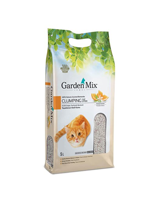 Gardenmix Bentonit Portakallı İnce 5L