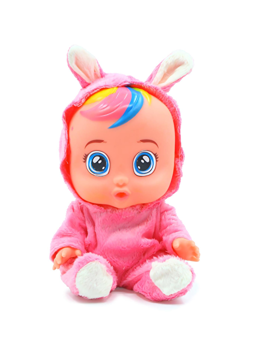 Global Toys Ağlayan Ve Konuşan Oyuncak Et Bebek  Pembe