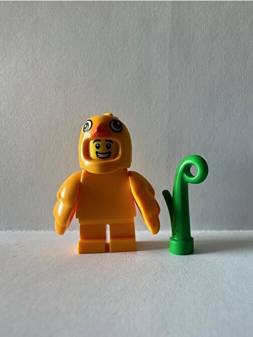 Lego Orjinal Minifigür Spring Chick Yaratıcı Bloklar 5 Parça Plastik Figür