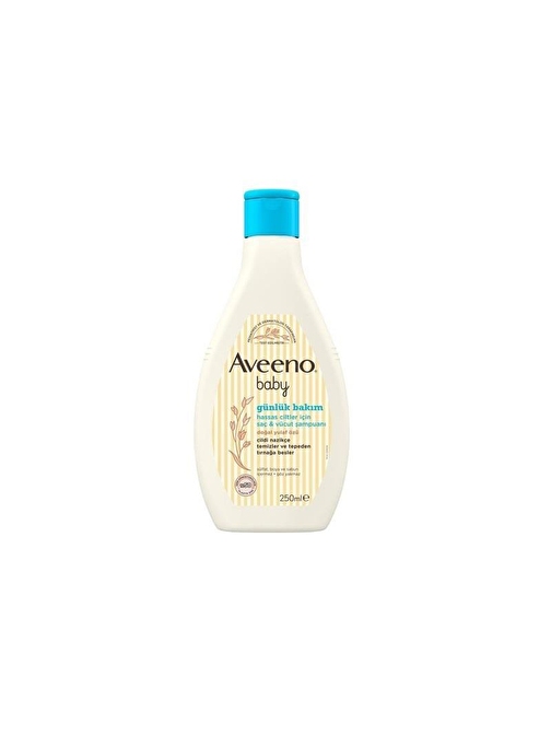 Aveeno Hassas Ciltler İçin Günlük Bakım Saç Ve Vücut Bebek Şampuanı 250 ml