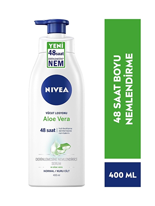 Nivea Nbody Pump Aloe Vera Losyon 400 ml