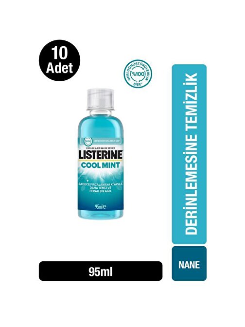 Listerine Ağız Çalkalama Suyu 10 x 95 ml
