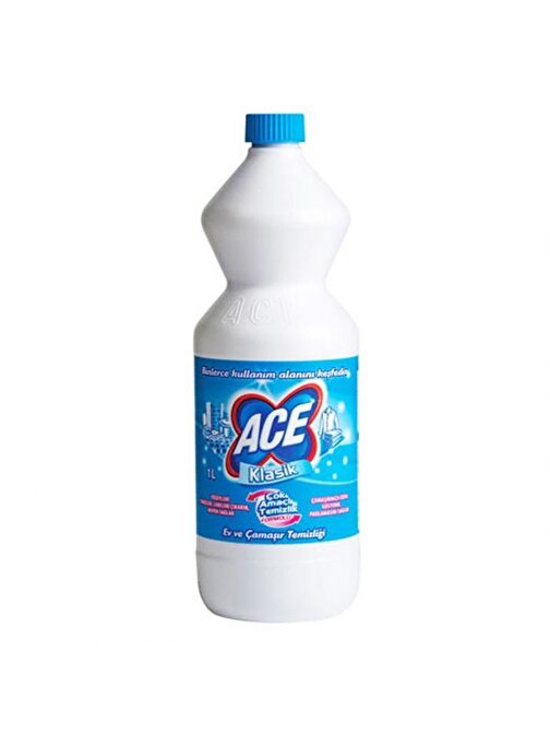 Ace Normal Çamaşır Suyu 1 lt x 18 Adet