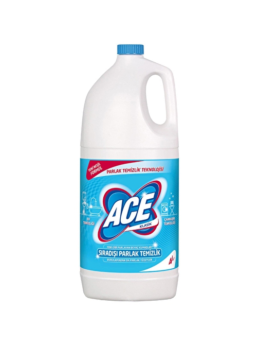 Ace Normal Çamaşır Suyu 4 lt x 4 Adet