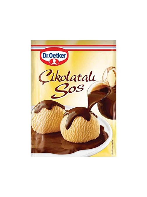 Dr. Oetker Çikolatalı Sos 128Gr x 24 Adet