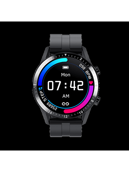 Robor Gt2 Pro Android - iOS Uyumlu Akıllı Saat Siyah