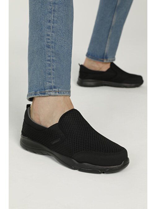 LIPONIS 1FX Siyah Erkek Comfort Ayakkabı