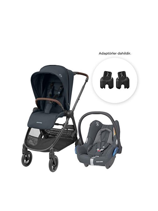 Maxi-Cosi Street+ Seyahat Sistem Bebek Arabası Graphite