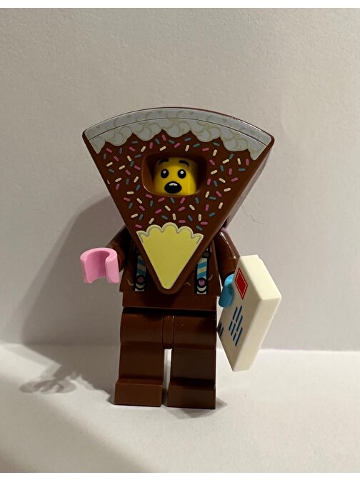 Lego Orjinal Minifigür Cake costume girl Yaratıcı Bloklar 5 Parça Plastik Figür
