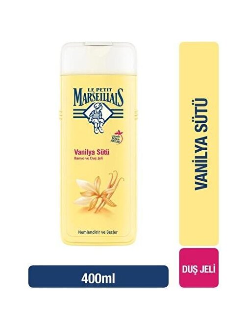Le Petit Marseillais Vanilya Sütü Duş Jeli 400 ml