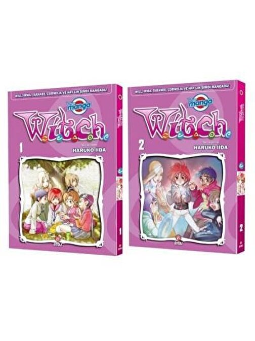 Disney Manga Witch Öykü ve Çizimler 2 Kitap Set KTP