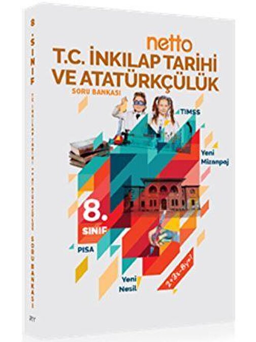 LGS Netto T.C. İnkılap Tarihi ve Atatürkçülük Soru Bankası Referans Yayınları