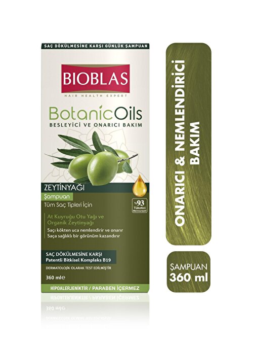Bioblas Organic Oils Şampuan 360 ml Kuru Ve Yıpranmış