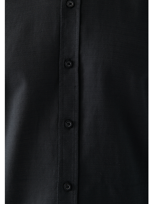 Mavi - Siyah Gömlek 020579-900