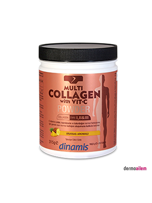 Dinamis Multi Collagen With Vit-C Powder 315Gr