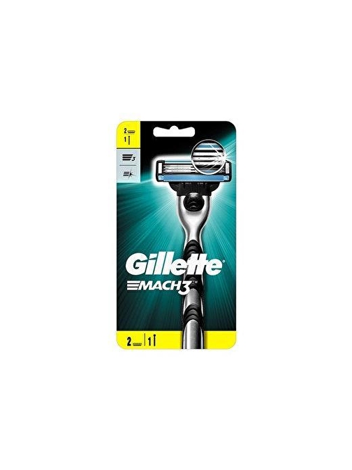 Gillette Mach 3 Makina+ 2 Yedek