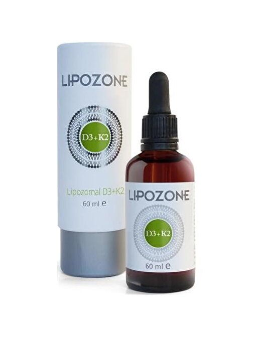Lipozone Lipozomal Vitamin D3 K2 Damla 60 Ml