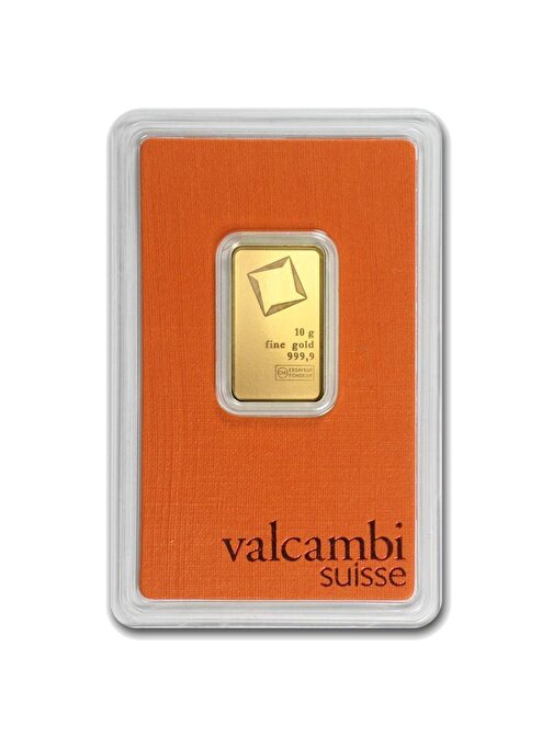 Valcambi Agakulche 10 Gram Altın Külçe | 24 Ayar 999.9 | Valcambi