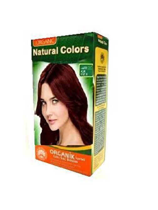 Natural Colors Saç Boyası 6Rr Alev Kızılı Organik Saç Boyası