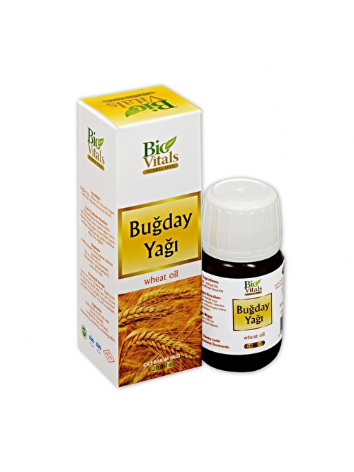 Bio Vitals Buğday Bitkisel Bakım Yağı 20 ml