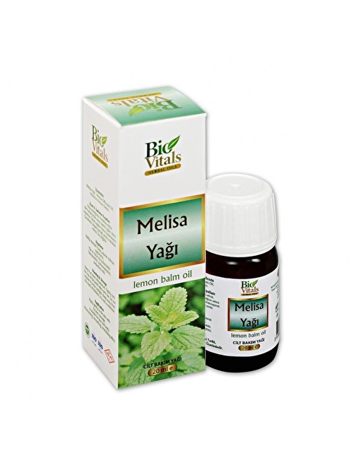 Bio Vitals Melisa Bitkisel Bakım Yağı 20 ml