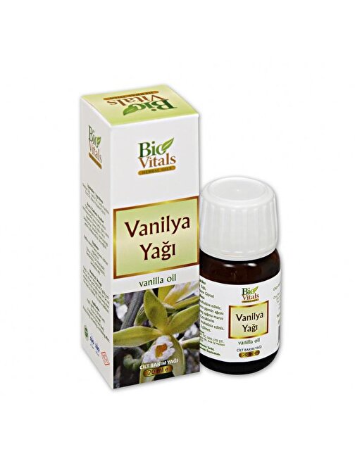 Bio Vitals Vanilya Bitkisel Bakım Yağı 20 ml