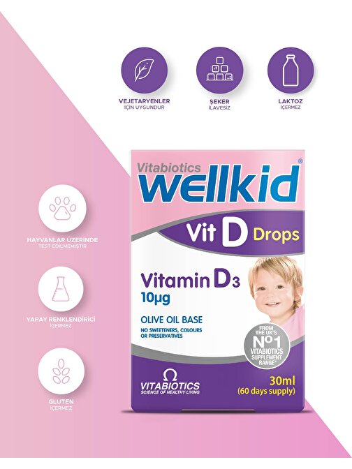 Vitabiotics Wellkid Vit D- Drops