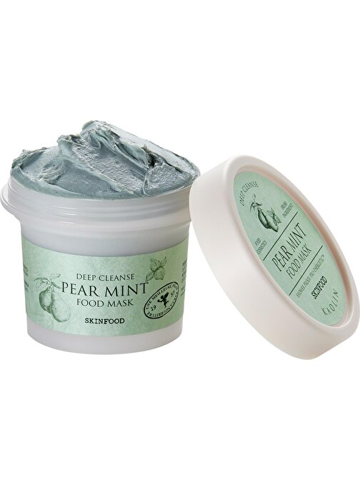 Skinfood Tüm Cilt Tipleri Gözenek Sıkılaştırıcı Pear Mint Food Maske 20 gr
