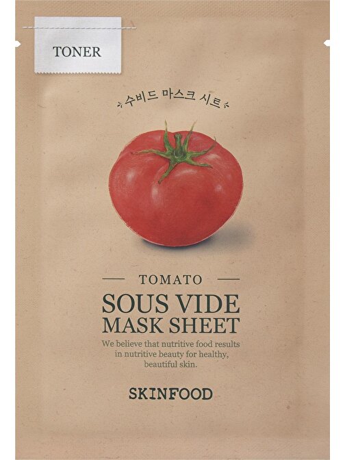 Skinfood Tüm Cilt Tipleri Aydınlatıcı Tomato Sous Vide Maske
