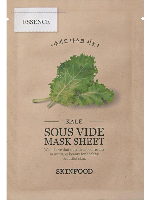 Skinfood Tüm Cilt Tipleri Nemlendirici Kale Sous Vide Maske