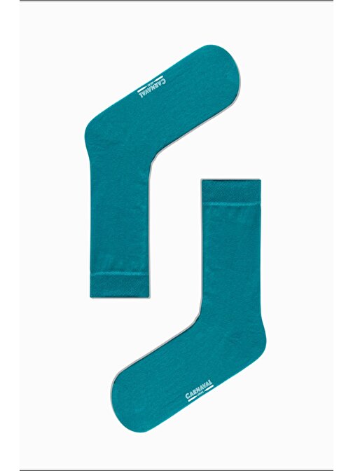 Mint Renkli Pastel Tasarım Çorap