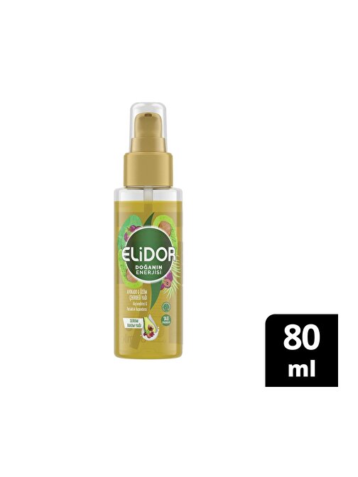 Elidor Saç Bakım Yağı Avakado Ve Üzüm 80 ml