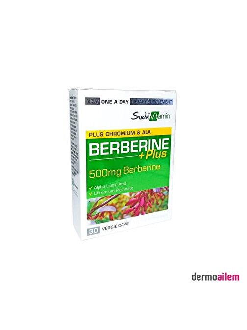 Suda Vitamin Berberine Plus 30 Kapsül