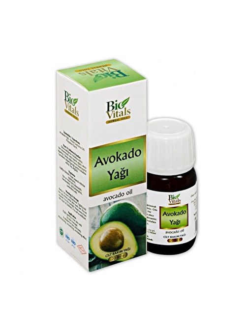 Bio Vitals Avokado Bitkisel Bakım Yağı 20 ml