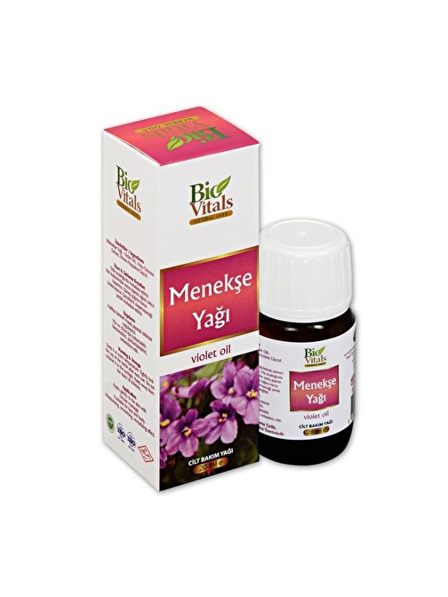 Bio Vitals Menekşe Bitkisel Bakım Yağı 20 ml