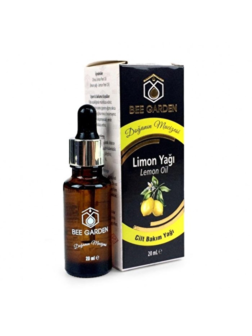 Bee Garden Saf Limon Bitkisel Bakım Yağı 20ml