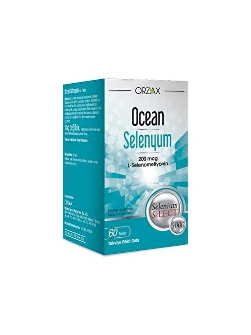 Ocean Selenyum 200 Mcg 60 Tablet