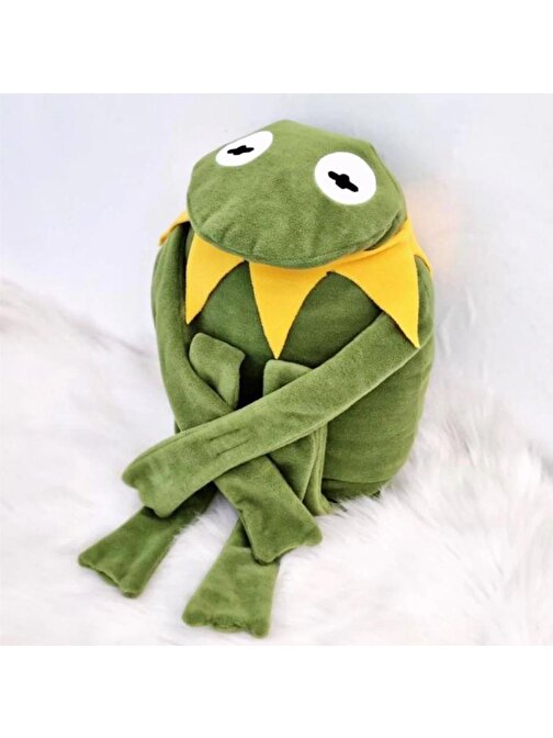 Mashotrend Susam Sokağı Kurbağa Kermit - Kurbağa Peluş