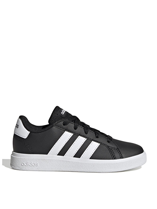 Adidas Siyah - Beyaz Erkek Çocuk Yürüyüş Ayakkabısı Gw6503 Grand Court K 36,5