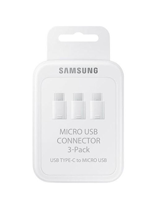 Samsung Micro Usb To Usb Type C Adaptörü Orjinal 3-Pack Ee-Gn930Kwegww