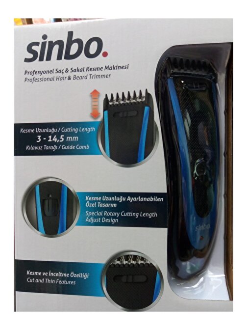 Sinbo Shc-4391 Saç Kesme Makinesi Şarjlı