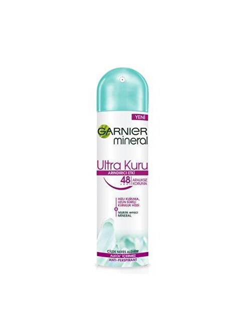 Garnier Mineral Deodorant Ultra Kuru Hızlı Kuruma 150 ml