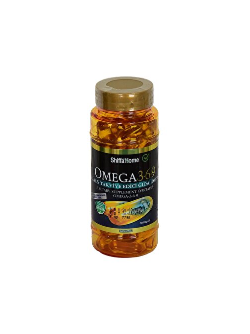 Aksuvital Shiffa Home Omega 3-6-9 1000 Mg Yumuşak 60 Kapsül