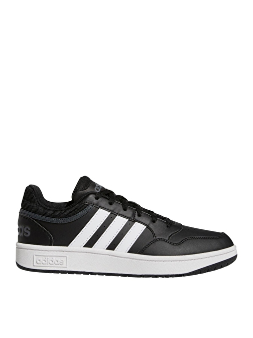 Adidas Siyah - Beyaz - Gri Erkek Lifestyle Ayakkabi Gy5432 Hoops 3.0 45,5