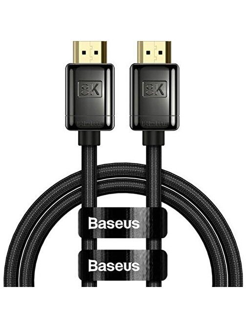 Baseus HD Series 8K 2.1V 120 Hz HDMI To HDMI Kablo 1 mt