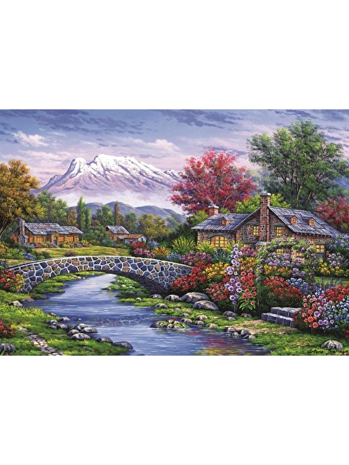 Art 500 Parça Kemer Köprü Puzzle 4213